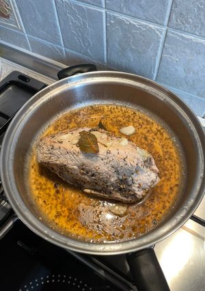 Індичка, приготована цілим шматком, без духовки (здорове харчування)