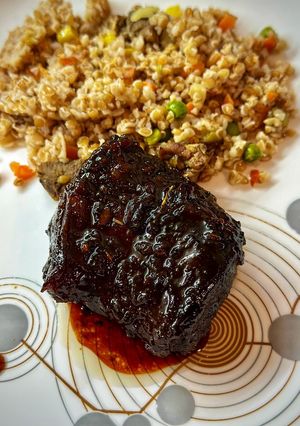 Баранина в смородиновому маринаді