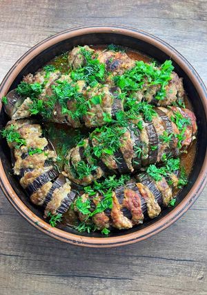 Баклажани з м’ясом по-новому