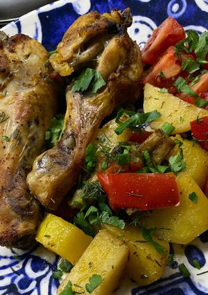 Варіація швидкої вечері у рукаві