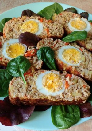 Великодній м'ясний хліб 