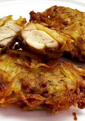 Відбивна у картопляній сорочці