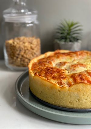 Відкритий пиріг з м’ясом