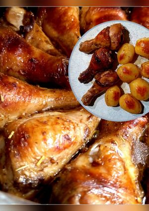 Гомілки запечені з соусом Теріякі