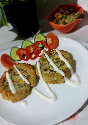 Гнізда з курячого фаршу та картопляного пюре