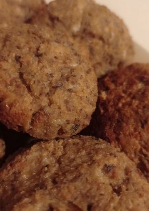 Грибні котлети з соєвим м'ясом і сиром в духовці