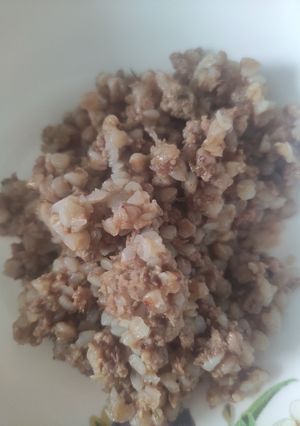 Гречка з фаршем