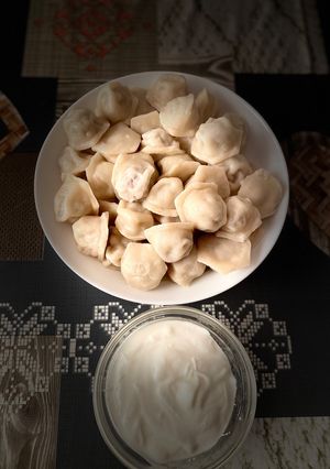 Домашні пельмені із заварного тіста