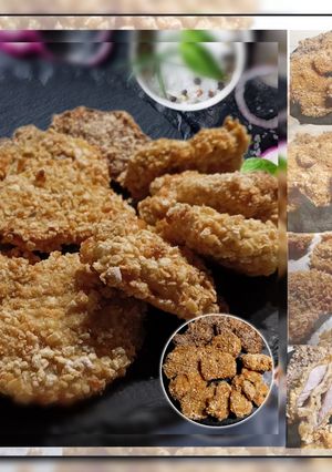 Дитячі нагетси з індички запечені в духовці