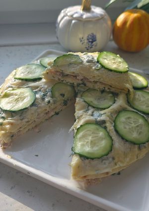 Закусочний торт з лаваша