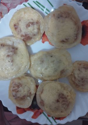 Запечена картопля з фаршем