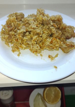 Дієтичний плов з куркою