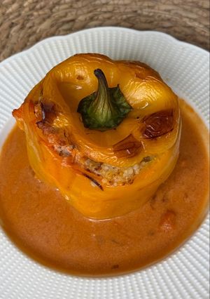 Запечені фаршировані перці