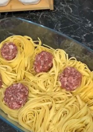 Запечені макарони з фаршем 