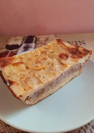 Запіканка з картоплею і фаршем