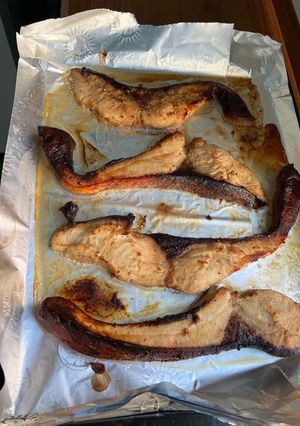 Запечені ребра коропа