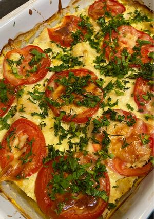 Запіканка з куркою, кабачками та картоплею