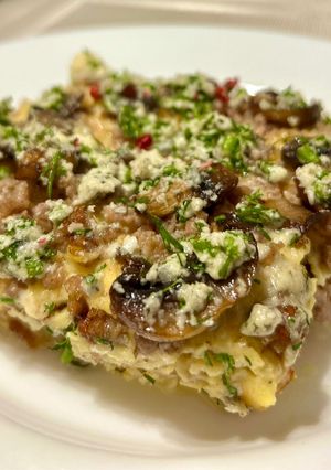 Запіканка картопляна з фаршем