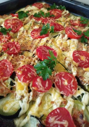 Кабачки з фаршем