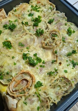 Кабачково-м'ясна запіканка