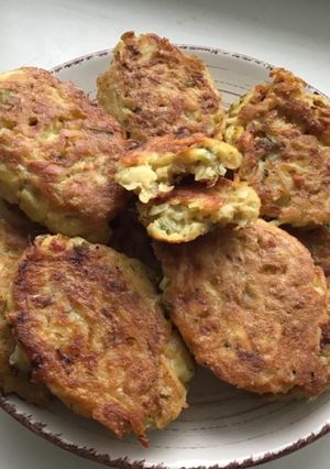 Картопляні деруни з фаршем