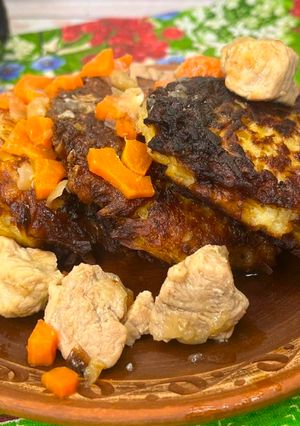 Картопляники з м'ясом - українська страва з Одещини/Смачна страва з картоплі/Українська кухня