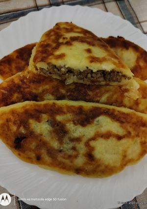 Картопляні зрази з свинячою печінкою