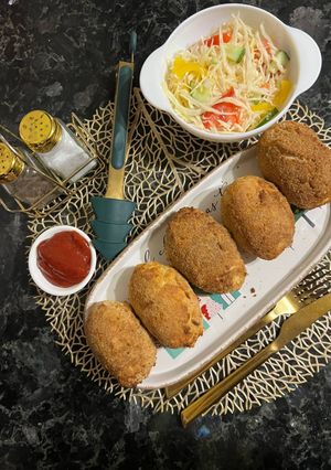 Котлета по-київськи з фаршу в аерогрилі