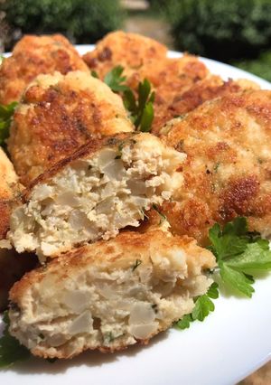Котлети з цвітної капусти з фаршем
