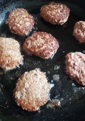 Котлети з печінкою та фаршем