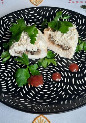 Крученики з білими грибами