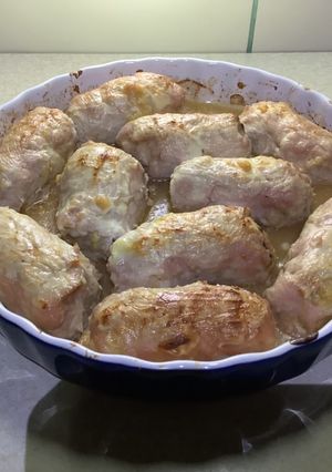 Крученики зі свинини і курятини