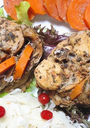 Кролик на пару