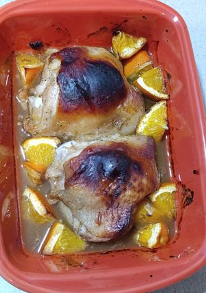 Курка з апельсином