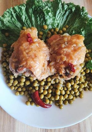 Курка по-єврейськи або курка в цибулевому соусі