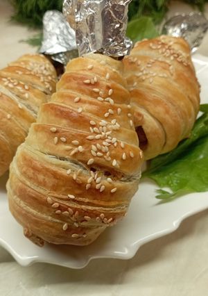 Курячі гомілки в листковому тісті