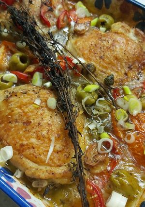 Курочка по-медитеранськи