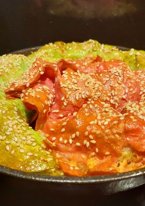 Лаваш з курячим фаршем