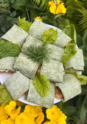 Лаваш з куркою