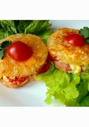 М' ясо по-французьки з ананасом