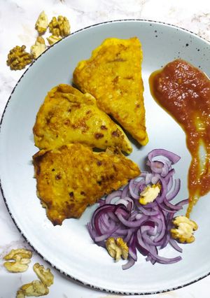 Млинці (трикутники) з м'ясом