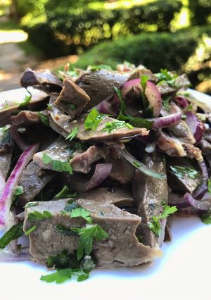 Мариноване свиняче серце