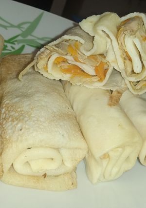 Млинці з куркою