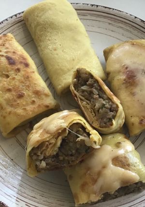 Млинці з цікавою начинкою