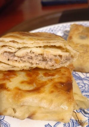 Млинчики з м'ясним фаршем