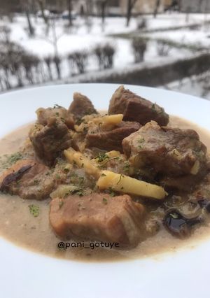 М‘ясо з пастернаком