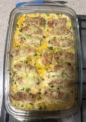 М’ясні рулетики з грибами