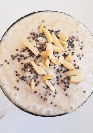 Вівсяне смузі з яблуком