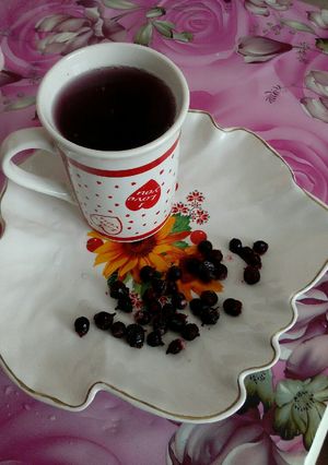 Вітамінний компот з чорної смородини