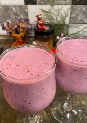 Коктейль з кефіра та зефіра